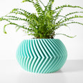 Earthy Organic Accent Vase, Boho Chic Table Decor, Soko