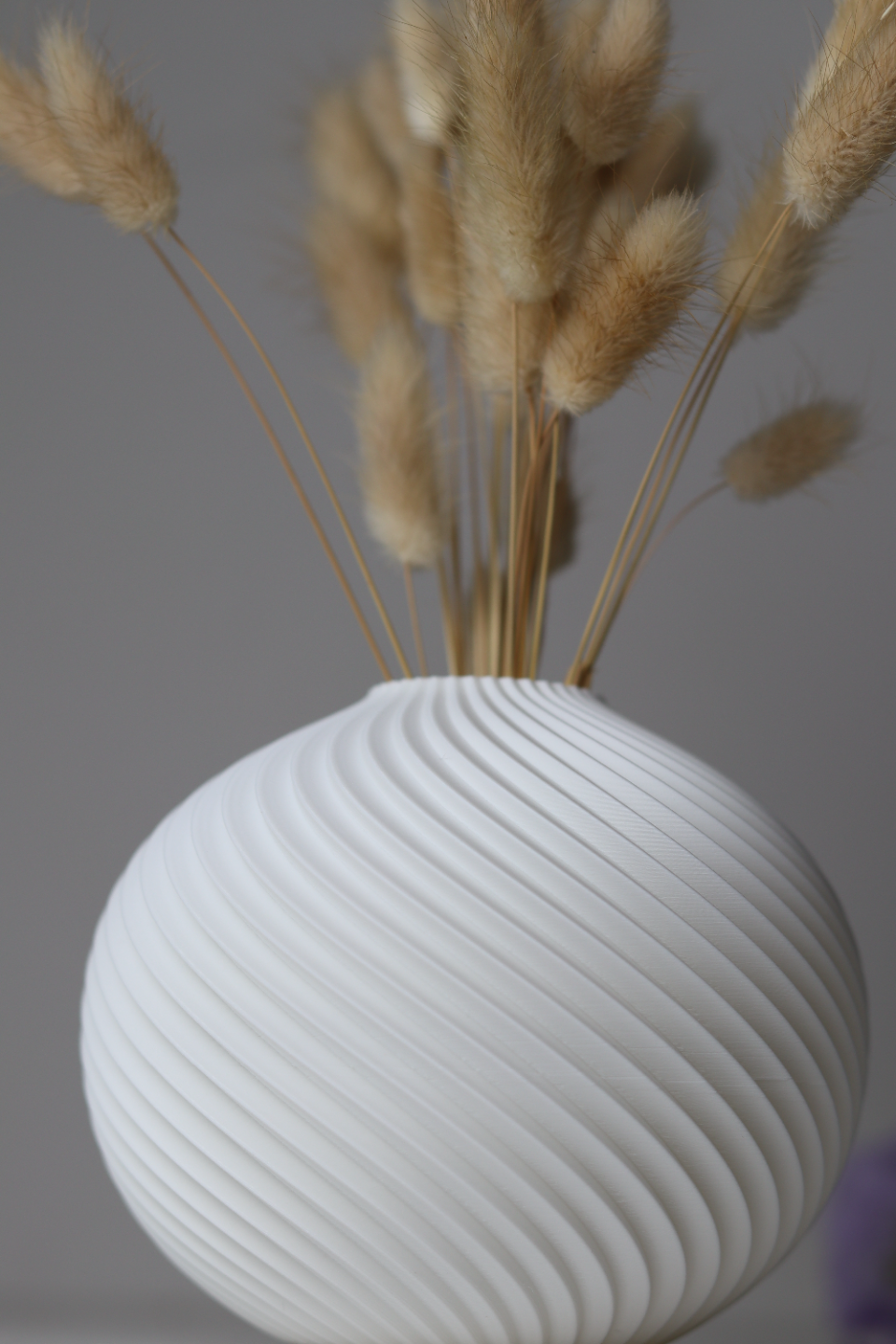 Sculptural Artistic Accent Vase, Modern Table Decor, Sculpt
