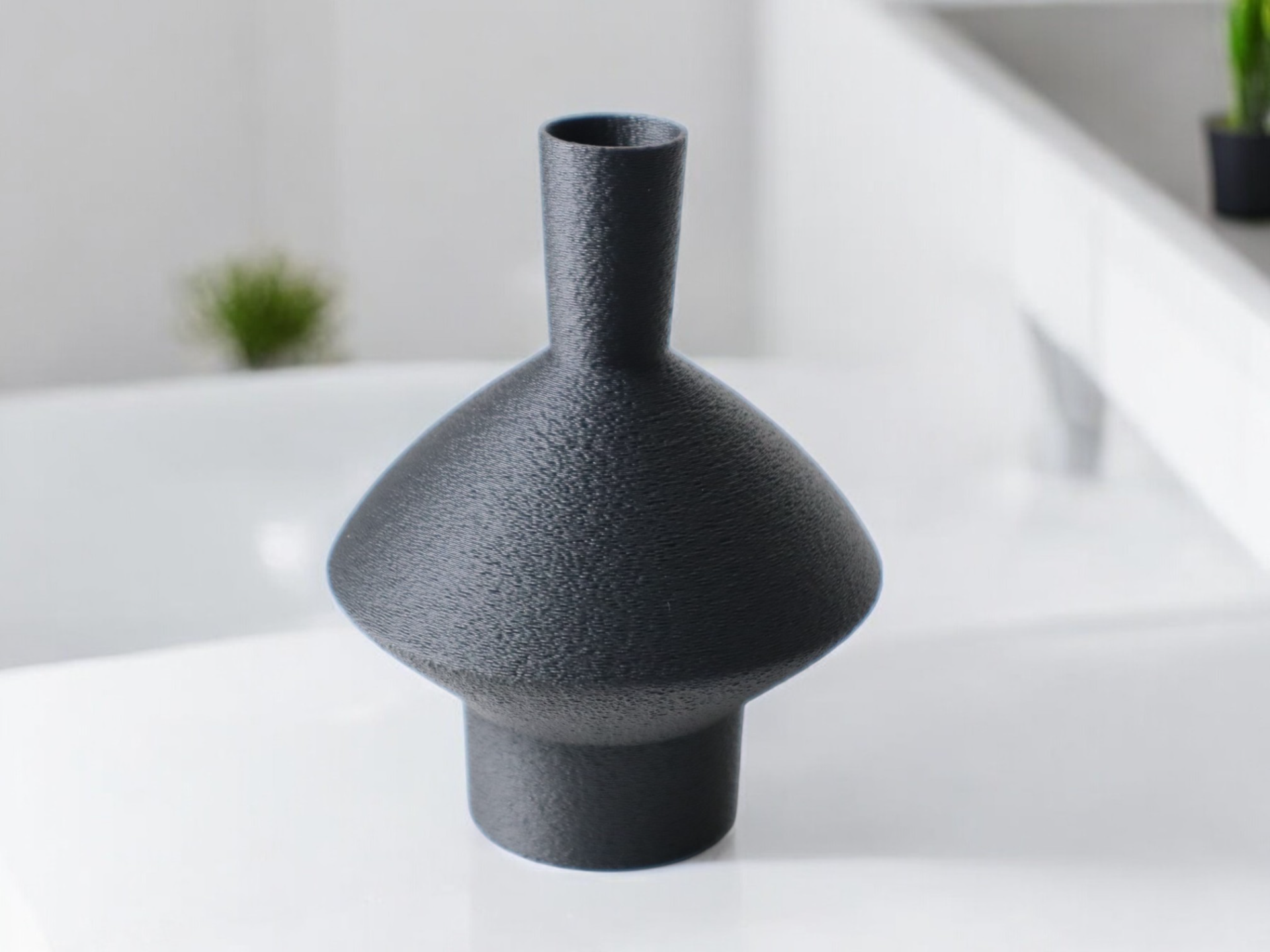 Bold Bold Decorative Vase, Boho Chic Living Room Art, Forte