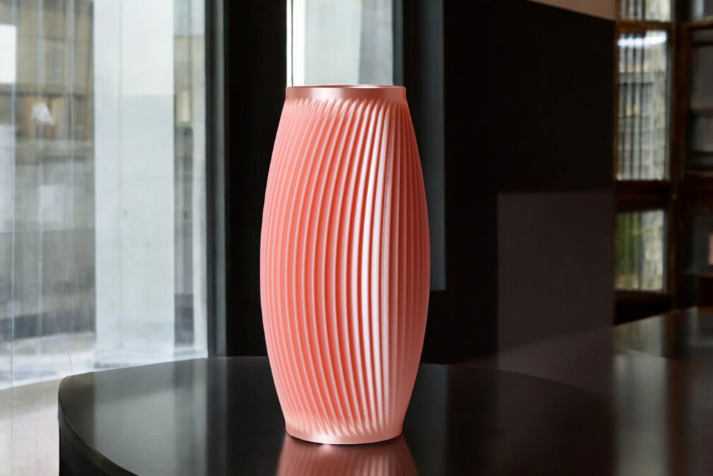 Ovoid Organic Accent Vase, Minimalist Table Decor, Ovum