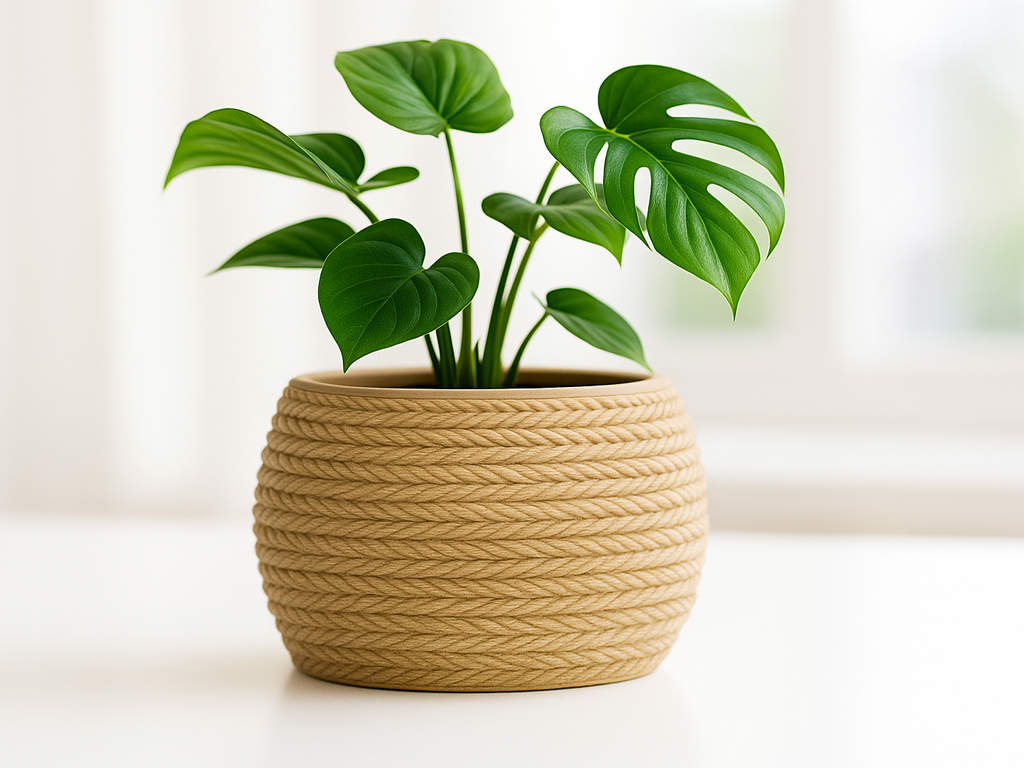 Knotted Sculptural Accent Vase, Japandi Table Decor, Nodo