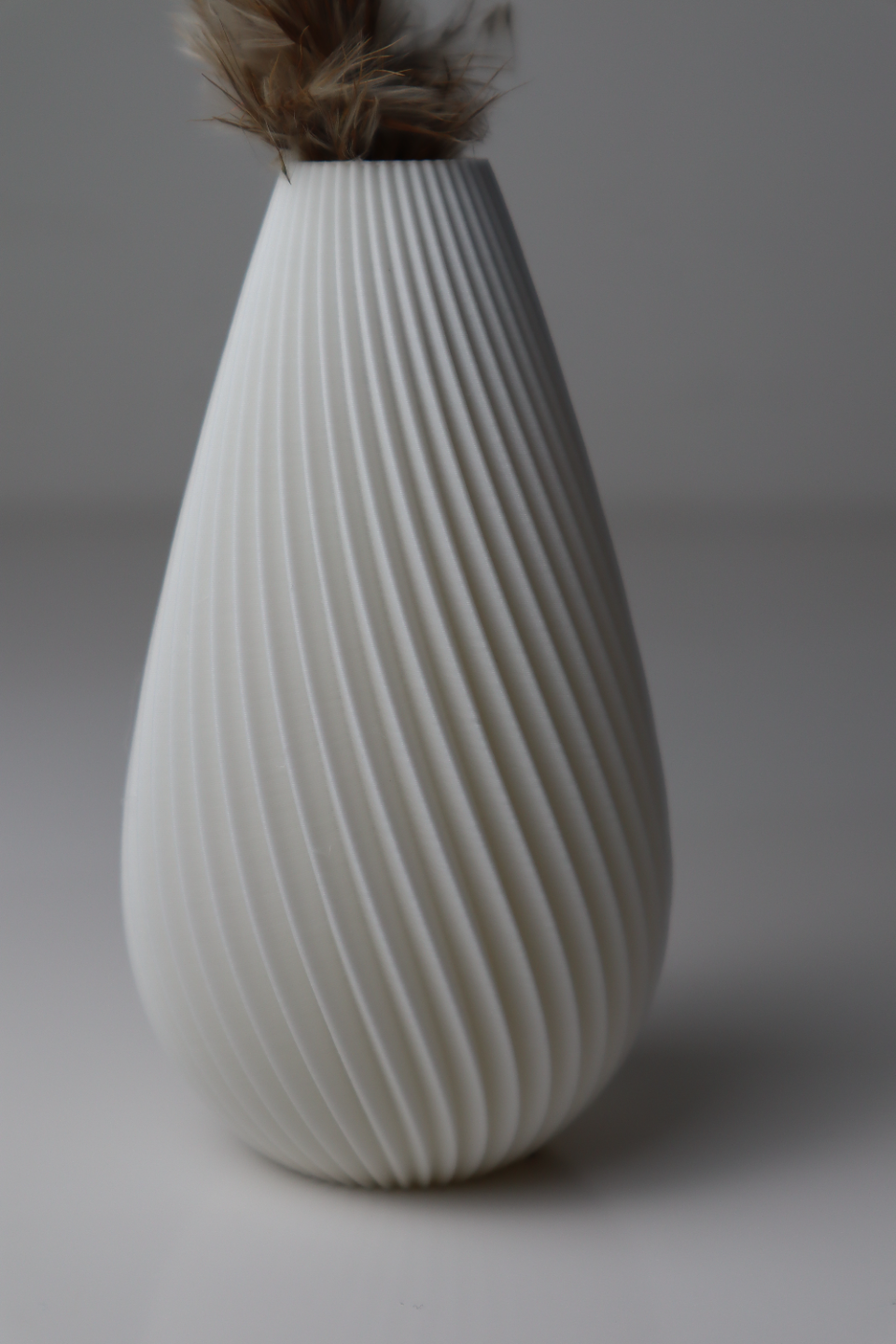 Neutral Minimalist Accent Vase, Contemporary Table Decor, Neutra
