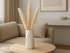 Vibrant Lively Art Vase, Scandinavian Room Accent, Viva