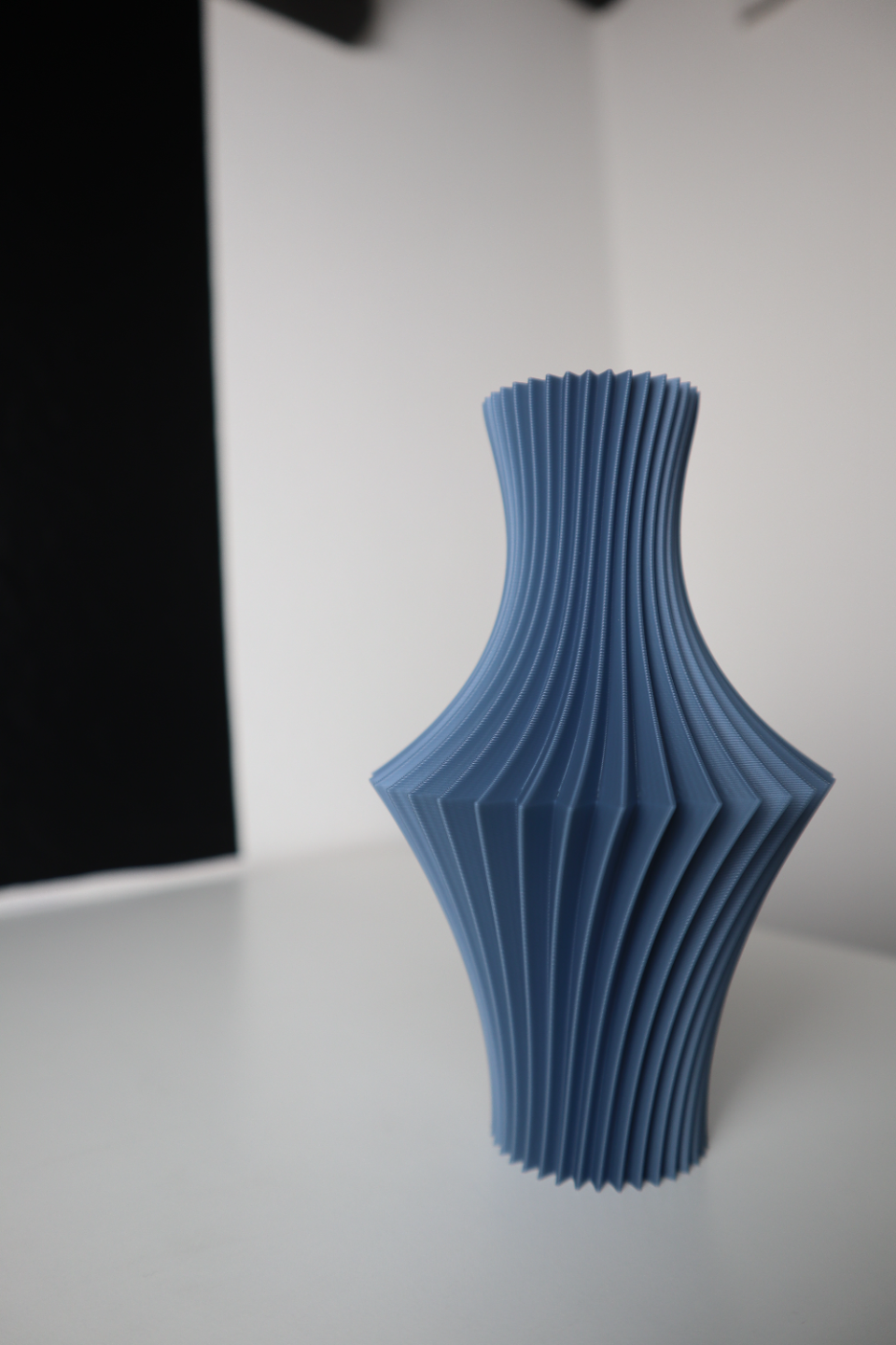 Structured Structured Flower Vase, Scandinavian Home Decor, Rocca