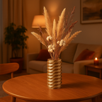 Coiled Textured Accent Vase, Minimalist Table Decor, Gomitolo