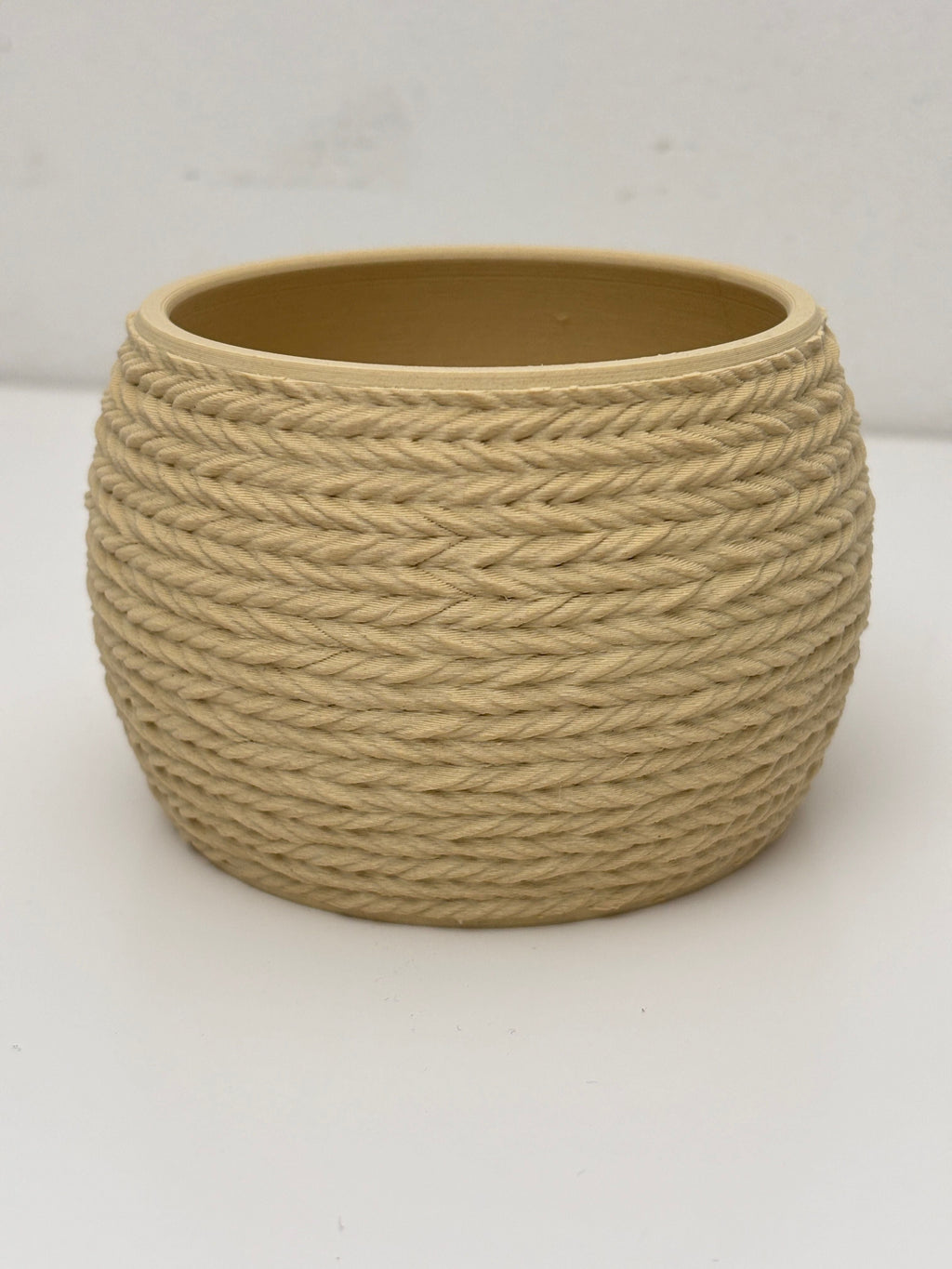 Knotted Sculptural Accent Vase, Japandi Table Decor, Nodo