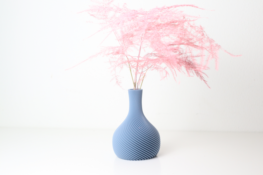 Flowing Dynamic Flower Vase, Minimalist Home Decor, Fluxo