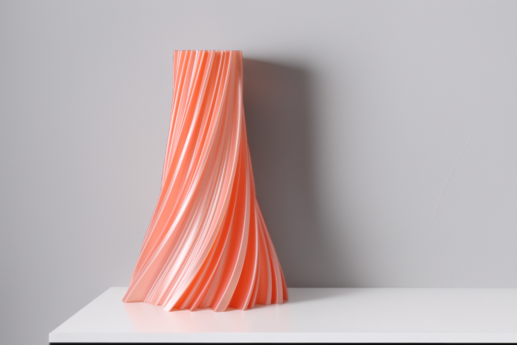 Column Tall Flower Holder, Japandi Shelf Accent, Coluna