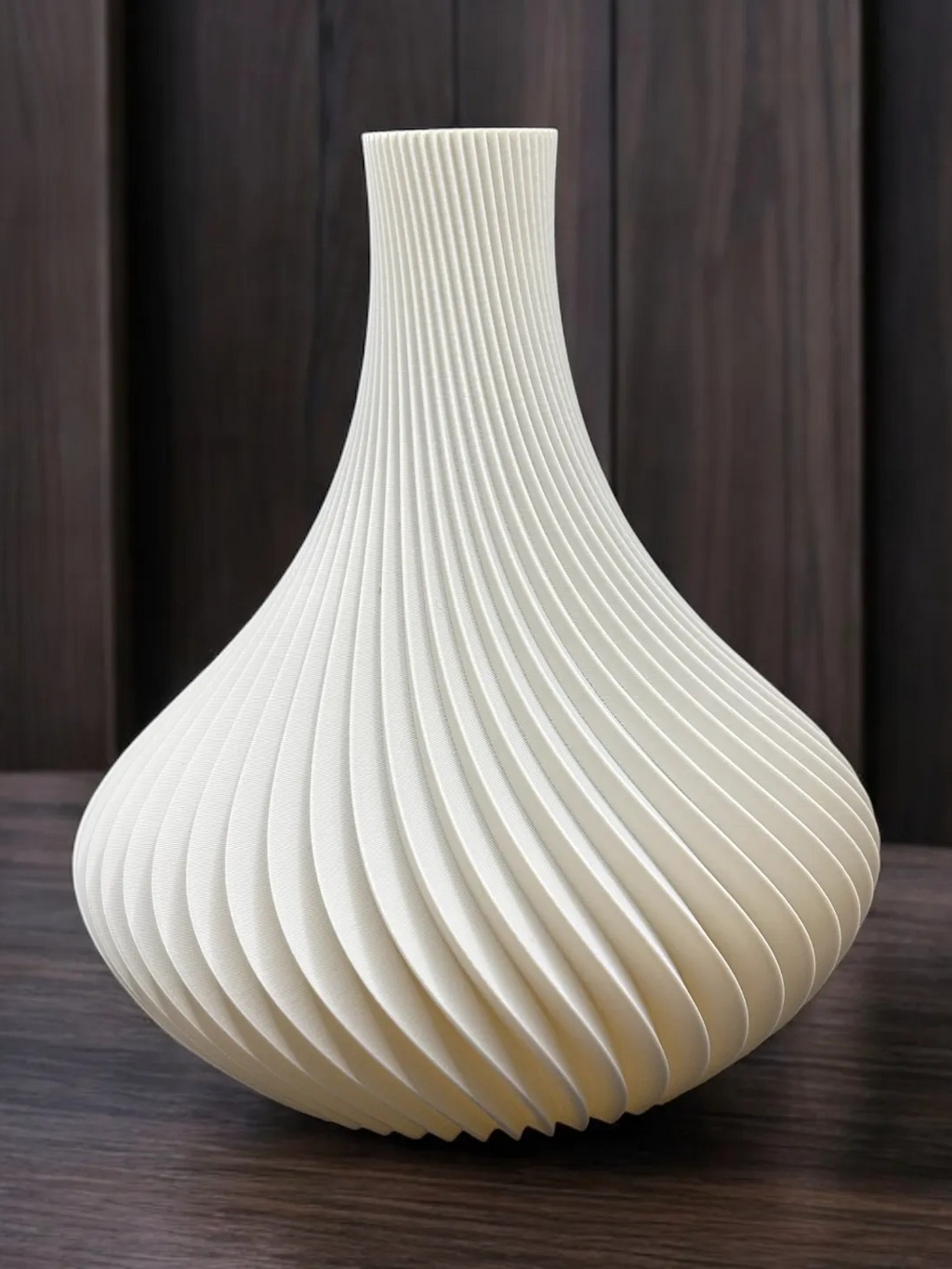 Asian-Inspired Elegant Flower Holder, Boho Chic Shelf Accent, Ming