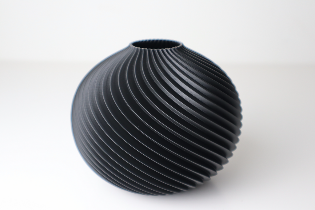 Sculptural Artistic Accent Vase, Modern Table Decor, Sculpt