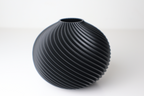 Sculptural Artistic Accent Vase, Modern Table Decor, Sculpt