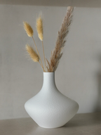 Eclectic Sculptural Art Vase, Boho Chic Room Accent, Mix