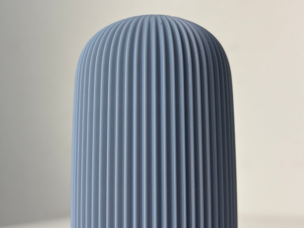 Curved Graceful Art Vase, Minimalist Room Accent, Curva