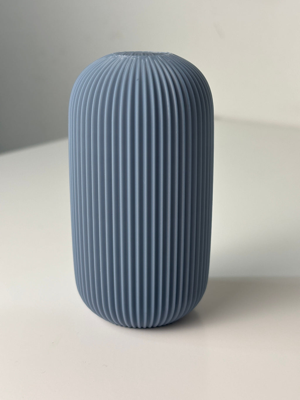 Curved Graceful Art Vase, Minimalist Room Accent, Curva