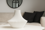 Regal Statement Decorative Vase, Boho Chic Living Room Art, Regis