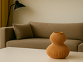 Airy Airy Decorative Vase, Japandi Living Room Art, Leve