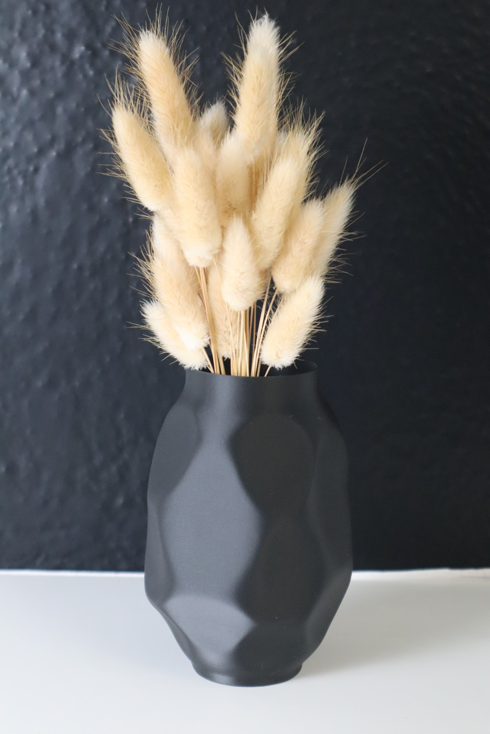 Draped Flowing Art Vase, Modern Room Accent, Drappo