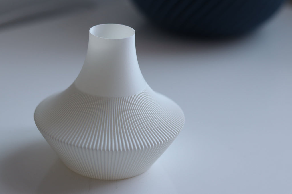 Linear Minimalist Decorative Vase, Boho Chic Living Room Art, Linea