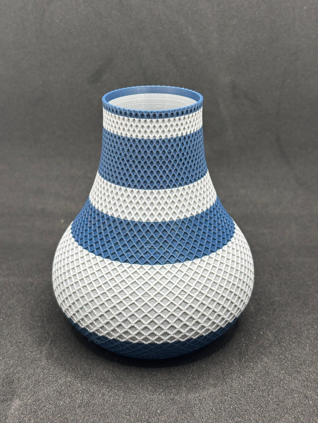Faceted Geometric Decorative Vase, Scandinavian Living Room Art, Facet
