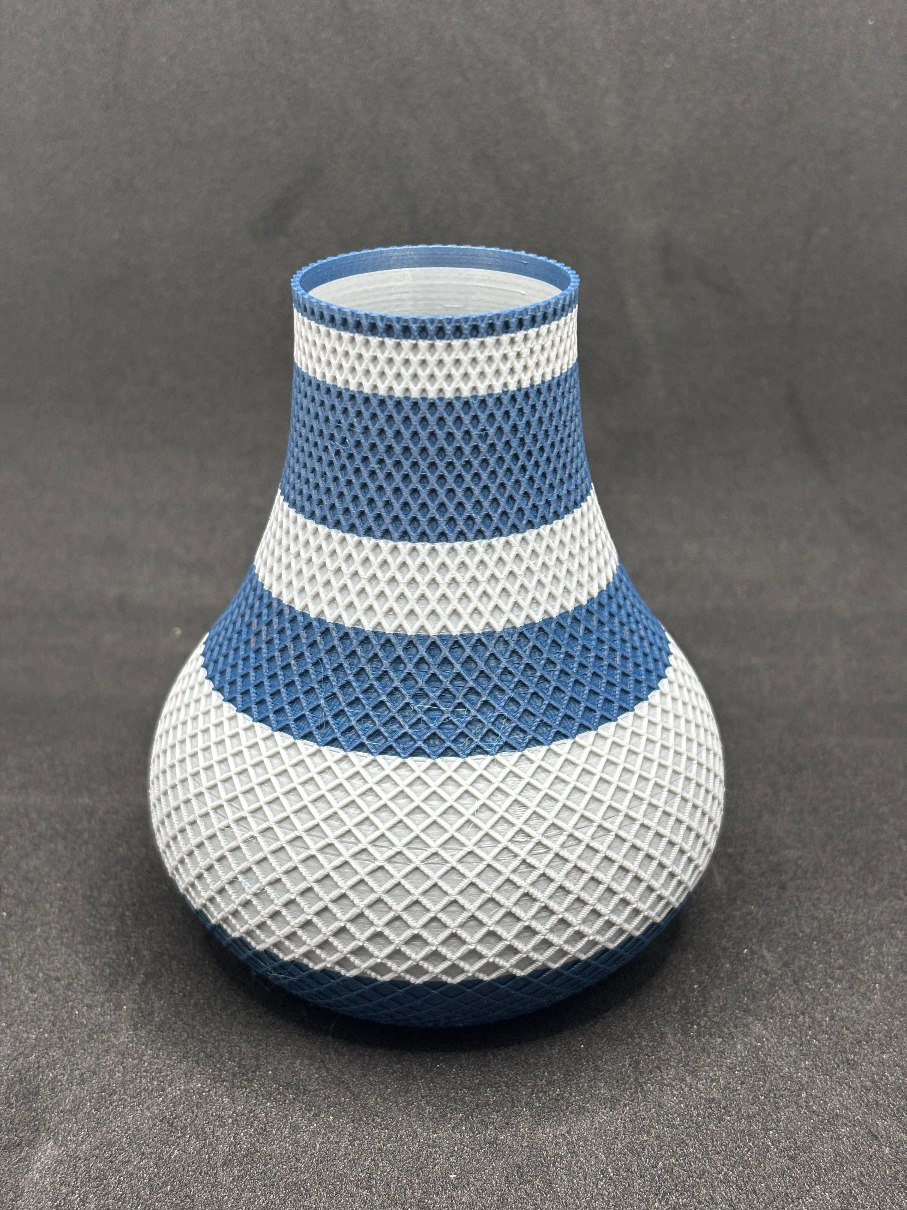 Faceted Geometric Decorative Vase, Scandinavian Living Room Art, Facet