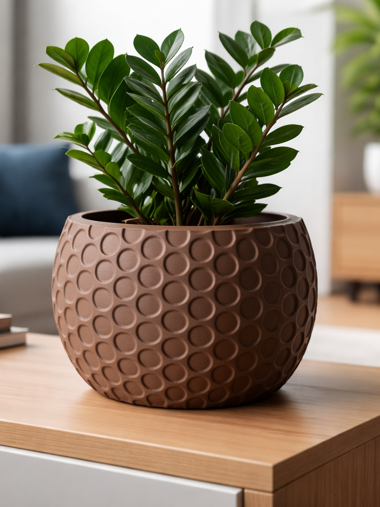 Globe Round Decorative Vase, Scandinavian Living Room Art, Orbis