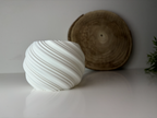 Spiral Dynamic Art Vase, Modern Room Accent, Helix