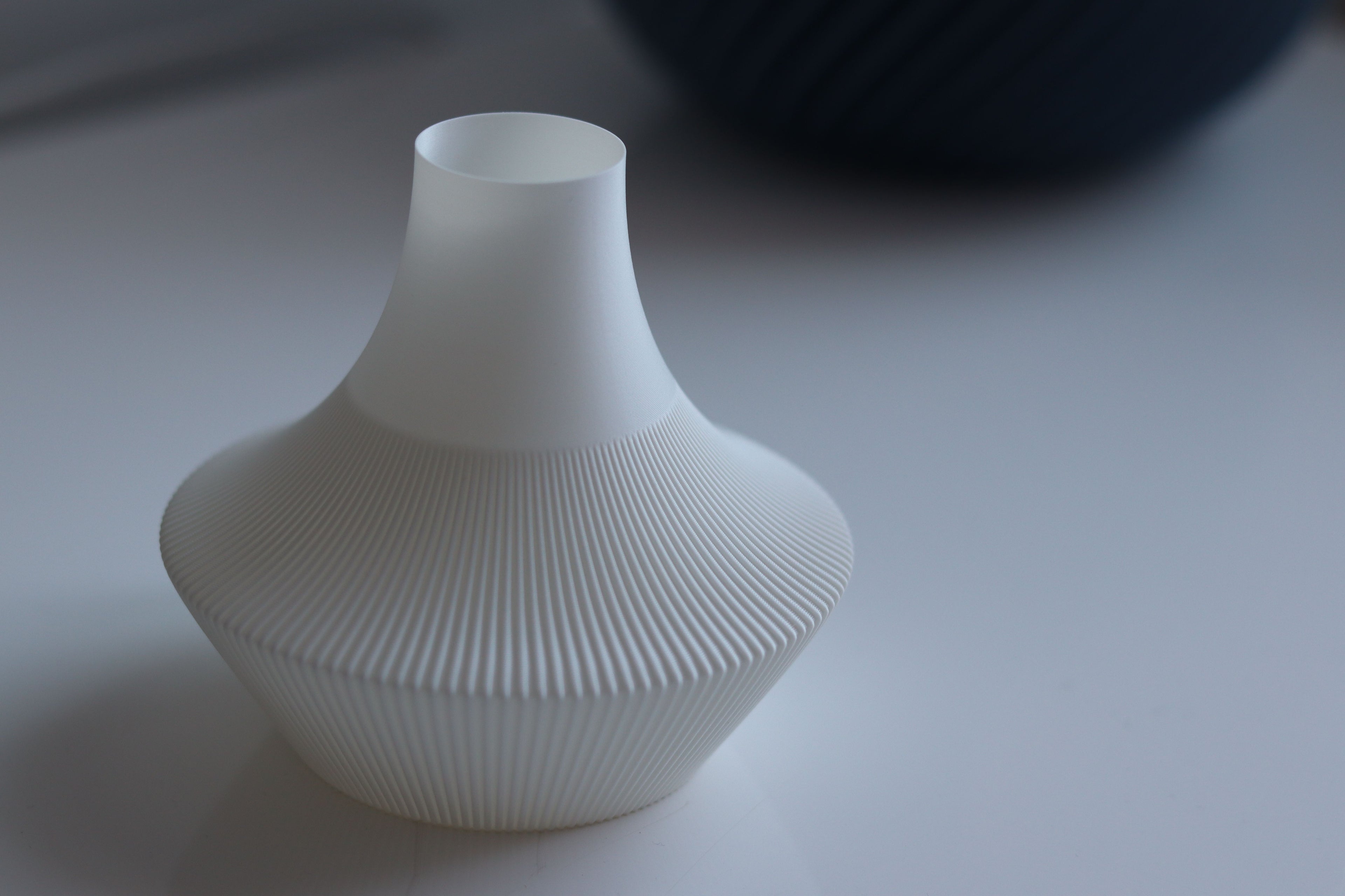 Linear Minimalist Decorative Vase, Boho Chic Living Room Art, Linea