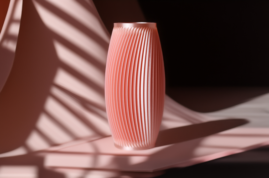 Ovoid Organic Accent Vase, Minimalist Table Decor, Ovum