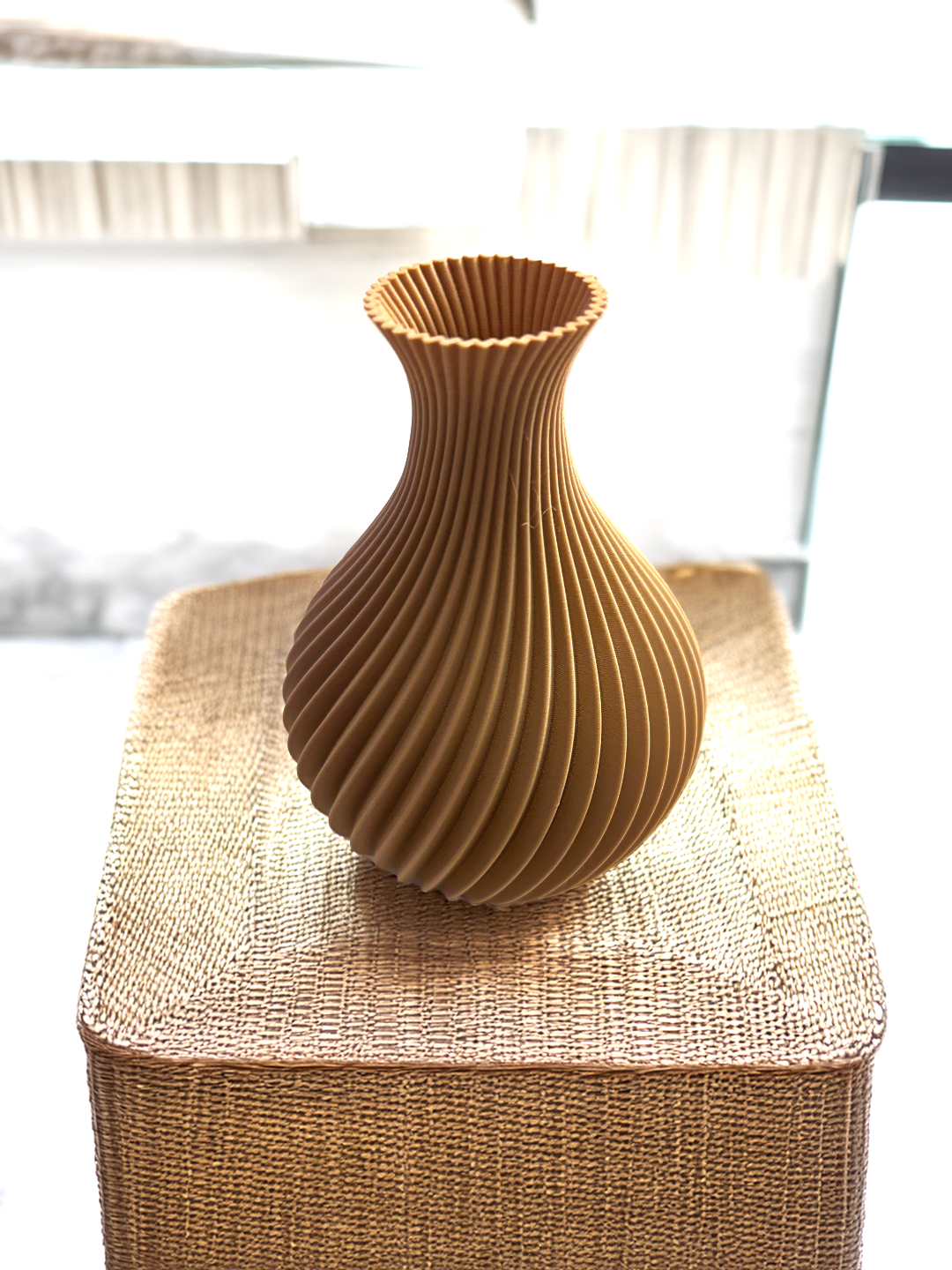 Abstract Abstract Art Vase, Scandinavian Room Accent, Enigma