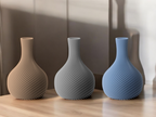 Flowing Dynamic Flower Vase, Minimalist Home Decor, Fluxo
