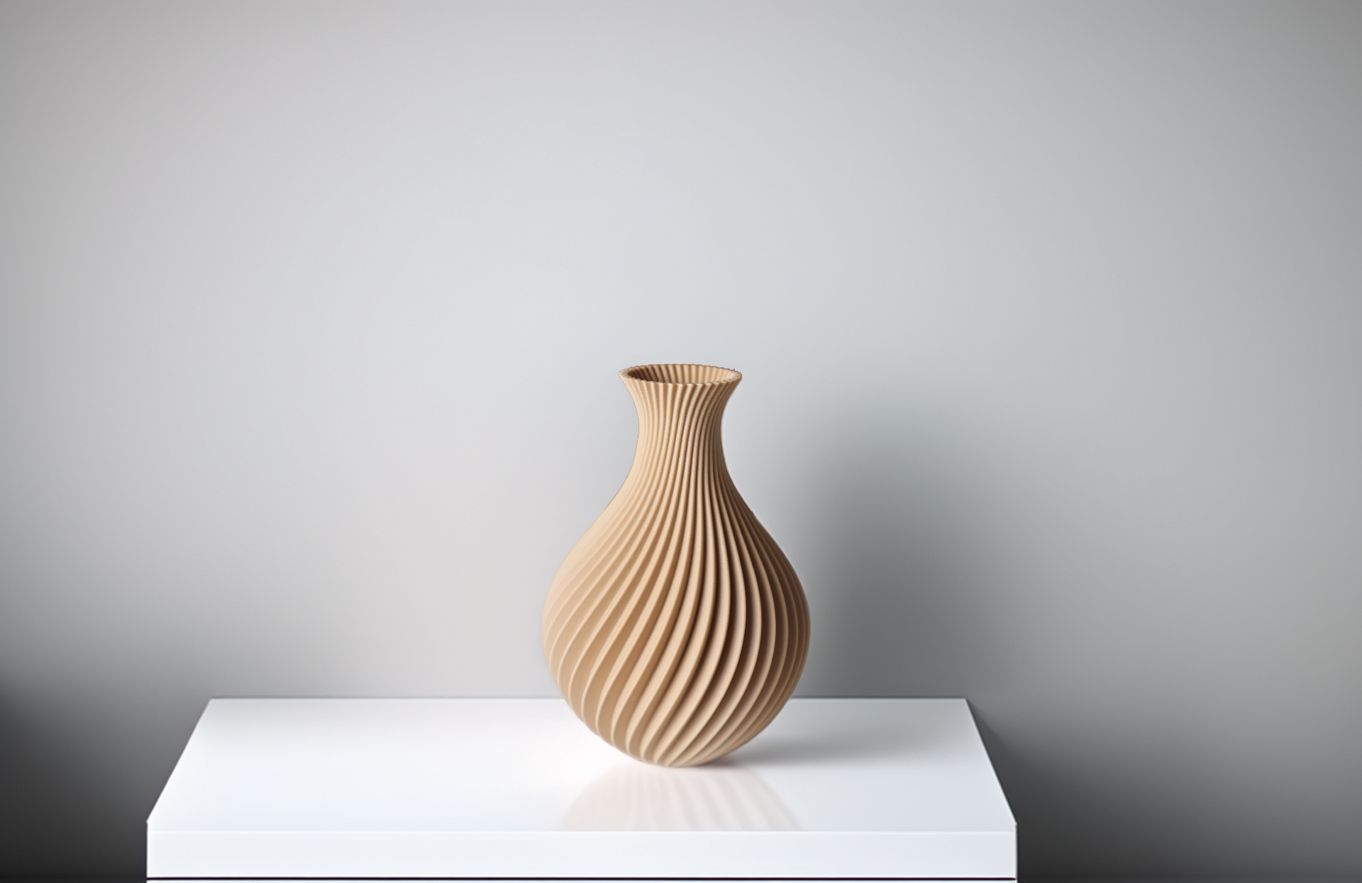 Abstract Abstract Art Vase, Scandinavian Room Accent, Enigma