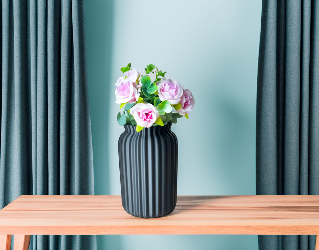 Minimal Refined Flower Vase, Japandi Home Decor, Essenza