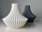 Regal Statement Decorative Vase, Boho Chic Living Room Art, Regis