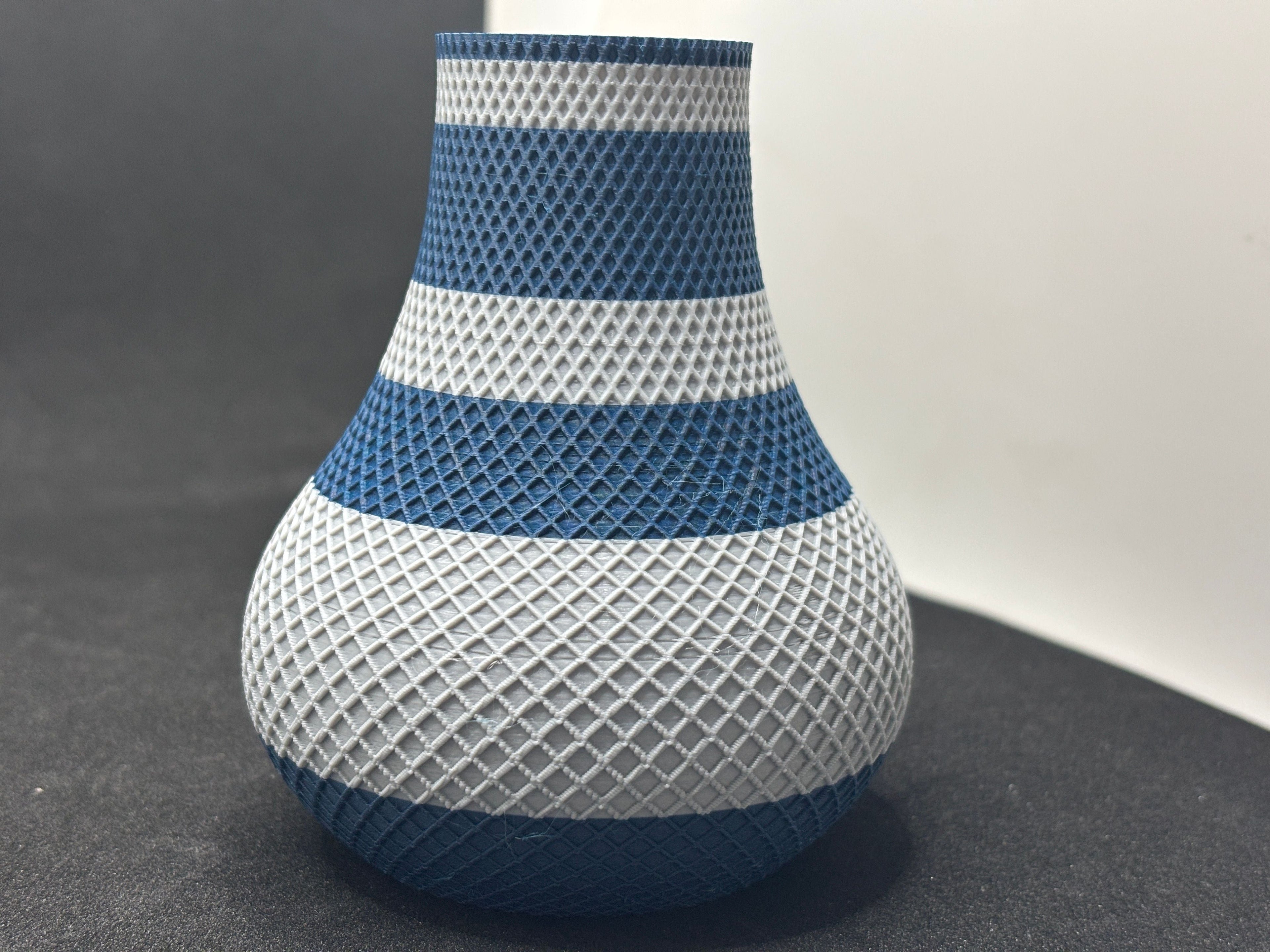 Faceted Geometric Decorative Vase, Scandinavian Living Room Art, Facet