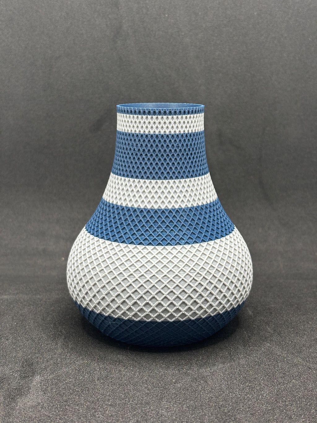 Faceted Geometric Decorative Vase, Scandinavian Living Room Art, Facet