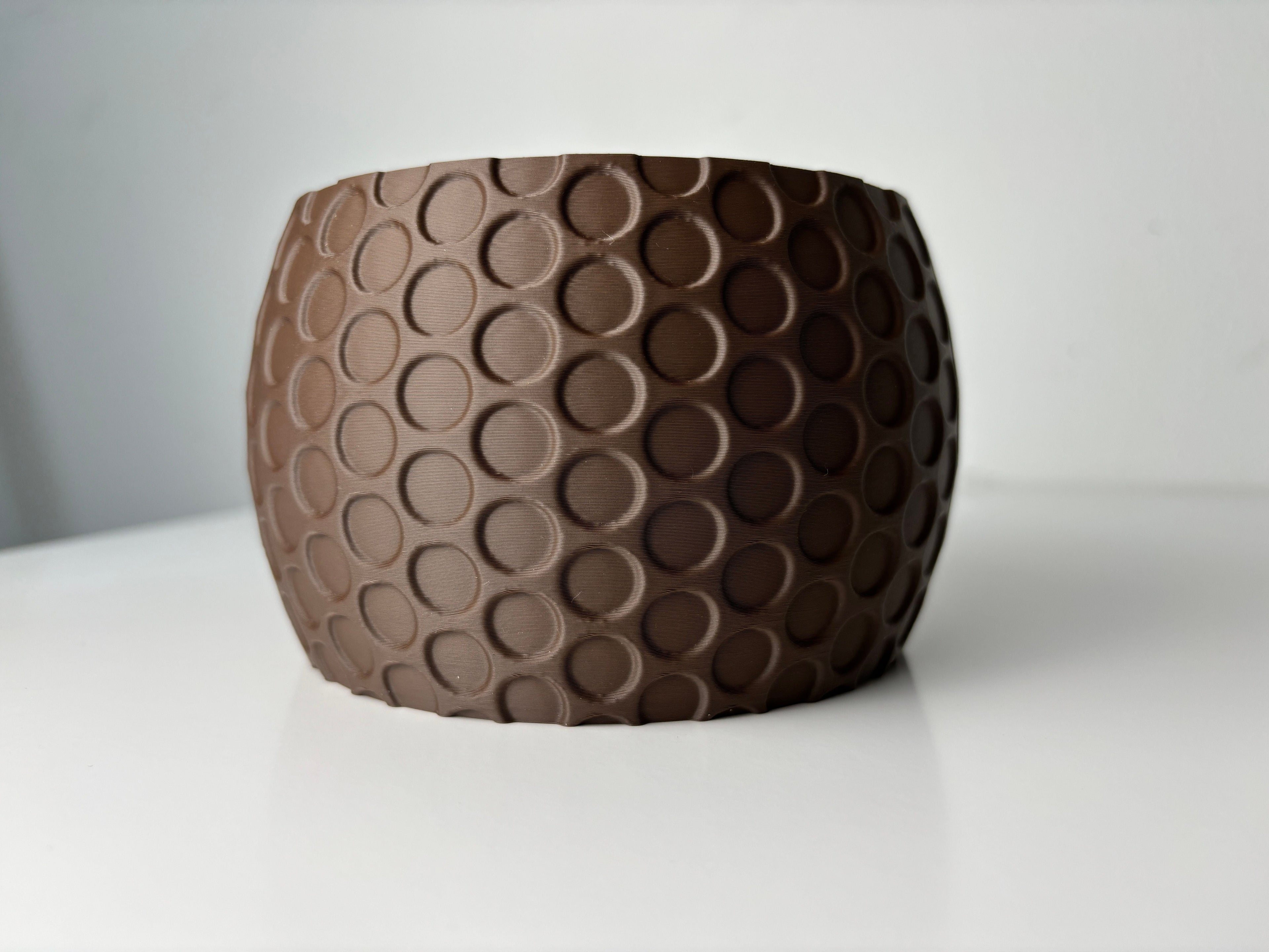 Globe Round Decorative Vase, Scandinavian Living Room Art, Orbis