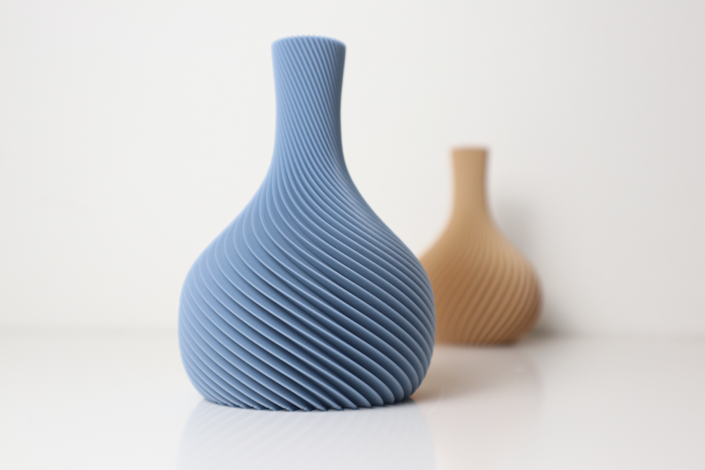 Flowing Dynamic Flower Vase, Minimalist Home Decor, Fluxo
