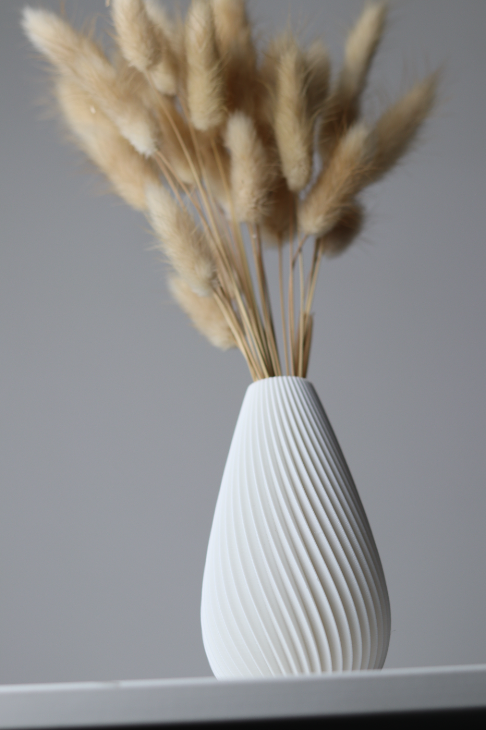 Neutral Minimalist Accent Vase, Contemporary Table Decor, Neutra