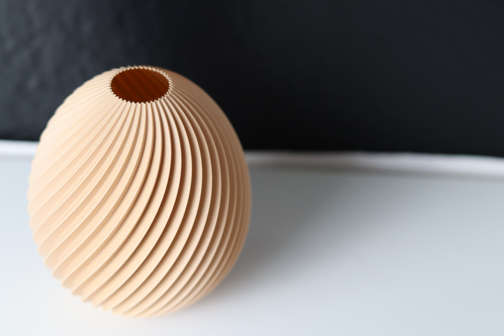 Modern Elegant Art Vase, Contemporary Room Accent, Nobre