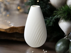 Neutral Minimalist Accent Vase, Contemporary Table Decor, Neutra