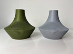 Linear Minimalist Decorative Vase, Boho Chic Living Room Art, Linea
