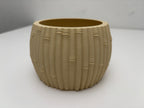 Bamboo Natural Decorative Vase, Contemporary Living Room Art, Bambu