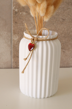 Minimal Refined Flower Vase, Japandi Home Decor, Essenza