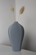 Fluid Organic Flower Holder, Boho Chic Shelf Accent, Fluida