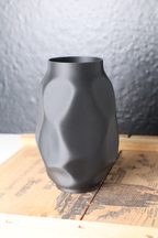 Draped Flowing Art Vase, Modern Room Accent, Drappo