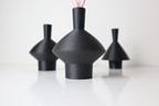 Bold Bold Decorative Vase, Boho Chic Living Room Art, Forte