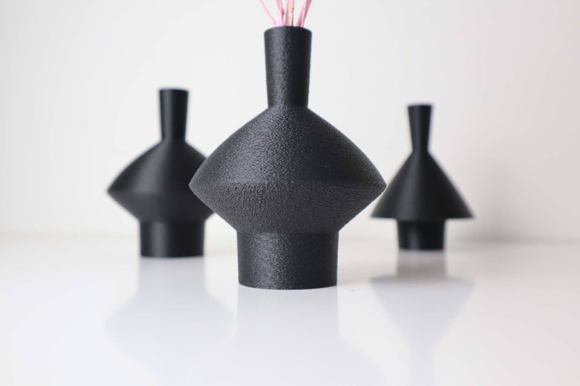 Bold Bold Decorative Vase, Boho Chic Living Room Art, Forte