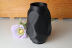 Draped Flowing Art Vase, Modern Room Accent, Drappo