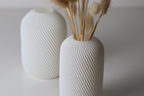 Modern Minimalist Flower Holder, Contemporary Shelf Accent, Pura