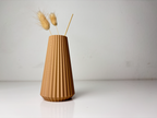 Conical Minimalist Flower Holder, Japandi Shelf Accent, Cono